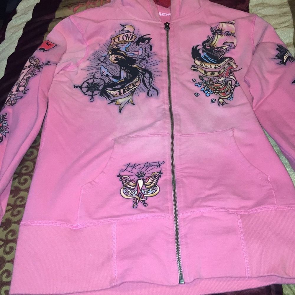 Pirates of the Caribbean zip up hoodie
